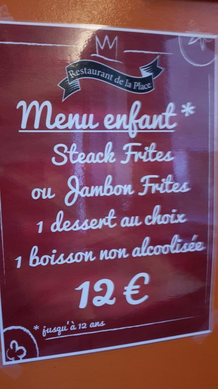 Pension Hotel Restaurant De La Place Voujeaucourt Zewnętrze zdjęcie